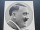 Deutsches Reich Propagandakarte 2. WK Portrait Adolf Hitler. Männer Der Zeit. Nr. 91. Michel Nr. 714 Sonderstempel - Lettres & Documents