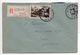 - FRANCE - Lettre Recommandée HYERES (Var) Pour CAEN (Calvados) 1.2.1950 - A ETUDIER - - 1921-1960: Modern Period