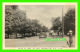 CAMPBELTON, NB - WATER STREET NEAR THE PARK - ANIMATED WITH OLD CARS - PUB. BY H.V. HENDERSON - - Autres & Non Classés