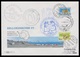 RAE-55 RUSSIA 2009 COVER Used ANTARCTIC STATION "BELLINGSHAUSEN" GREATT WALL CHINA CHINESE BASE KOREA KING SEJONG Mailed - Antarktis-Expeditionen