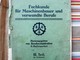 KOLN 1938  FACHKUNDE FUR MASCHINENBAUER UND VERWANDTE BERUFE Gare Train - Transport