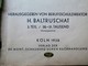 Delcampe - KOLN 1938  FACHKUNDE FUR MASCHINENBAUER UND VERWANDTE BERUFE Gare Train - Transporte