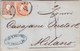 LETTRE DE TRIESTE  1860 SANS CORRESPONDANCE - Lombardo-Venetien