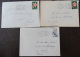 3 Enveloppes Andorre Français 1979 Avec Timbres YT N°247x2/281 - Lettres & Documents