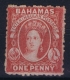 Bahamas: SG 24 Red Wmk CC  Perfo 12,5   Not Used (*) SG - 1859-1963 Kolonie Van De Kroon