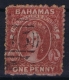 Bahamas: SG 16  Mi Nr 2D  Perfo 13   Gestempelt/used/obl. 1860 - 1859-1963 Crown Colony