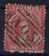 Bahamas: SG 4  Gestempelt/used/obl. 1861 Lake Cancel Nr A05 - 1859-1963 Crown Colony