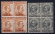 Italy Libia  Sa 20 + 33 , 3 X Postfrisch/neuf Sans Charniere /MNH/**  + 1x MH/* Falz/ Charniere - Libya