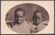 BELGISCH  CONGO ,  DEUX  AMIS  ,  TWEE  VRIENDEN ,  OLD  POSTCARD - Congo Belga