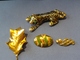 Lot De Broches Ancien En Plaqué - Brooches