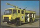 Carmichael Airfield Crash Tender - Fire Services National Benevolent Fund Postcard - Trucks, Vans &  Lorries