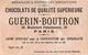 Chromo 1900 Chocolat Guérin Boutron : 2 Scaphandres Se Mirent à La Recherche ( Scaphandriers) - Guerin Boutron