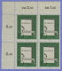 DDR SC #367-8 (SET/2) MNH B4 1957 "Savings Week", CV $4.40 (I) - Unused Stamps