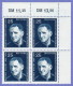 DDR SC #362-3 (SET/2) MNH B4 1957 Bertolt Brecht / Playwright, Poet, CV $2.80 - Unused Stamps