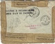 1914- WWI -  Enveloppe De Paris En F M  - 3 Griffes D'INCONNU   Puis Adressée Au Secteur 120 - Guerre De 1914-18