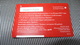 Subway/Metro Ticket From Moscow - Red Card - Fahrkarte 2017 - Spoorweg