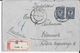 1911 - POLOGNE ADM RUSSE - LETTRE De LODZ Avec ETIQUETTE RECOMMADEE LETTRE LATINE Sur CYRILLIQUE => CHEMNITZ (ALLEMAGNE) - Briefe U. Dokumente