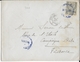 1891 - TURQUIE - ENVELOPPE Avec OBLITERATION BLEUE => COMPIEGNE - Brieven En Documenten