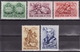 HUNGARY 1939 Mi 616-620  MLH - Unused Stamps