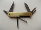 - RARE - Couteau. Canif - Ancien Couteau Multi Lames, Avec Roulette De Vitrier - PRADEL - - Knives