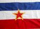 YUGOSLAVIA ORIGINAL VINTAGE COMMUNIST FLAG ... Drapeau Flagge Bandiera Yougoslavie Jugoslawien Jugoslavia - Drapeaux