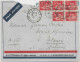 1937 - PAIX - ENVELOPPE Par AVION De PARIS => COTONOU (DAHOMEY) - DESTINATION - 1932-39 Paz