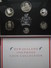 New Zealand 1990 6 Coin Set 5 Cent - 2$ Dollars Proof 2 Silver Coins Cased Info Card Royal Mint - Jamaica