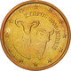 Chypre, 2 Euro Cent, 2008, SUP, Copper Plated Steel, KM:79 - Zypern