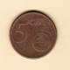 FRANCE  5 EURO CENTS 2003 (KM # 1284) - France