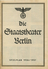 Die Staatstheater Berlin - Spielplan 1936/1937 - 3 Doppelseiten DINA4-Format mit über 30 Abbildungen U. A. Carla Splette - Theatre & Scripts