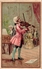 4Trade Cards Chromos Music Instr Violin Violon  Pub  Chicoree Sans Rivale Berlot Auxerre La Kabiline Ape Saxophone Litho - Autres & Non Classés