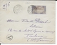 MARTINIQUE - 1915 - YT 70 SEUL SUR LETTRE RECOMMANDEE De FORT DE FRANCE => TOULOUSE - Briefe U. Dokumente