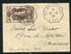 France / Martinique - Obli. Maritime Sur Petite Enveloppe ( Format Carte De Visite ) En 1937 Pour Bordeaux -  Ref  J 23 - Brieven En Documenten