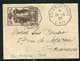 France / Martinique - Obli. Maritime Sur Petite Enveloppe ( Format Carte De Visite ) En 1937 Pour Bordeaux -  Ref  J 23 - Lettres & Documents