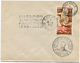 T.A.A.F LETTRE AFFRANCHIE AVEC LE PA 1 AVEC CACHET EXPEDITION ANTARCTIQUE FRANCAISE 1948-1950 + CACHET OUVERTURE DU..... - ...-1955 Vorphilatelie