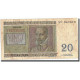 Billet, Belgique, 20 Francs, 1956, 1956-04-03, KM:132b, B - 20 Francos