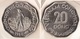 Delcampe - Vietnam South 20 Dong 1968 Set 4 Different Un-issued Extremely Rare Coins - Vietnam