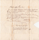 Lettre Préphilatélique Oblitérée LE LIEU Le 11 Avril 1842, à Destination De ROMAINMOTIER - ...-1845 Préphilatélie