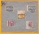 1920 - Enveloppe De Reval, Tallin, Estonie Vers Vienne, Autriche - Affrt Multicolore Timbres Non Dentelés - Estonie