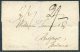 1821 GB Liverpool Ship Letter Cover - Belfast, Ireland - ...-1840 Prephilately