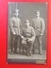 Foto CDV Mit 3 Soldaten WW1 Mit Auszeichnung Eisernes Kreuz J. Herrmann Linden-Ruhr Ca. 1915 - Uniformen