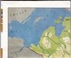 Scheme Of Automobile Tours In USSR -  Vintage Soviet Intourist Map In German English French Unfolds Into A Single Sheet - Cartes Routières