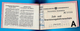 Ticket Carnet Voyage Train OSTERREICHISCHES VERKEHRSBUREAU Autriche Salzburg Zoll Italie - Europe