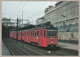 Wiener Stadtwerke-Verkehrsbetriebe - Triebwagen N1,  Beiwagen N2 Station Margaretengürtel März 1974 - Trains