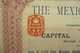 2 Actions Avec Fiscaux 4S Et 2 S Mexican Railway Chemin De Fer 1908 état Sonora Camp Minier De  De Minas Prietas - Chemin De Fer & Tramway