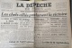 BOX - 9 MAY 1945 WWII VICTORY ISSUE N.62 Newspaper LA DEPECHE DE PARIS - Capitulation Of Germany - Historical Documents