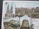 AK Bayern 1897 Gruss Aus Regensburg. Mehrbildkarte. Walhalla / Dom / Befreiungshalle / Eiserne Brücke. Bahnpoststempel. - Regensburg