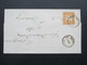 AD Württemberg 1859 Nr. 12 ?! EF Merch..Heim. Ankunftsstempel Kupferzell. 3 Stempel - Lettres & Documents