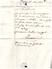 MP 74 CANY Sur Lettre Pour SURGERES  Du 26 Septembre 1830 Taxe 8 En Bleu - 1801-1848: Précurseurs XIX