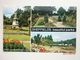 Postcard Sheffield Multiview Beauchief Gardens Millhouses Park Endcliffe Park Bamforth Color Gloss Series My Ref B11275 - Sheffield